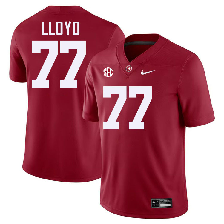 Jackson Lloyd Alabama Jersey,University Of Alabama Crimson Tide Football Jersey,Uniforms-Crimson